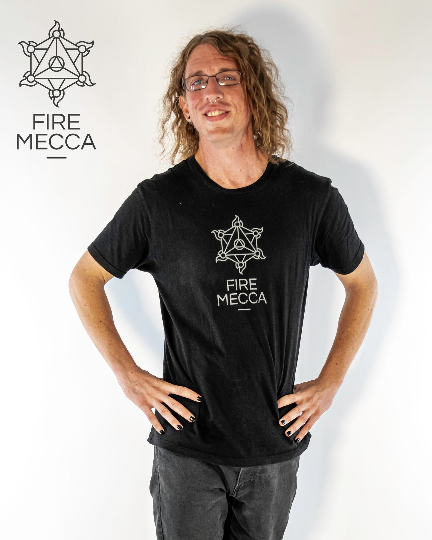 Short Sleeve Shirt by Fire Mecca as worn by Roo Kalfas