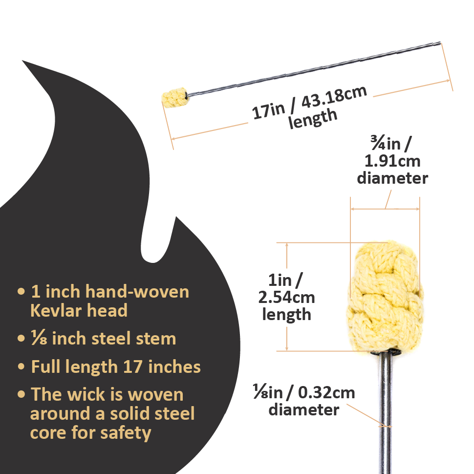 MoonBlaze Fire-Eating Torch (Sold Individually)
