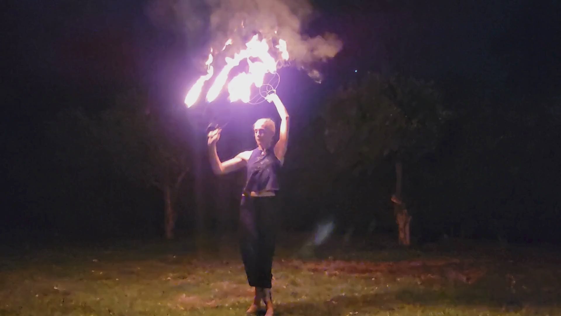 3 wick fire fans by Fire Mecca.