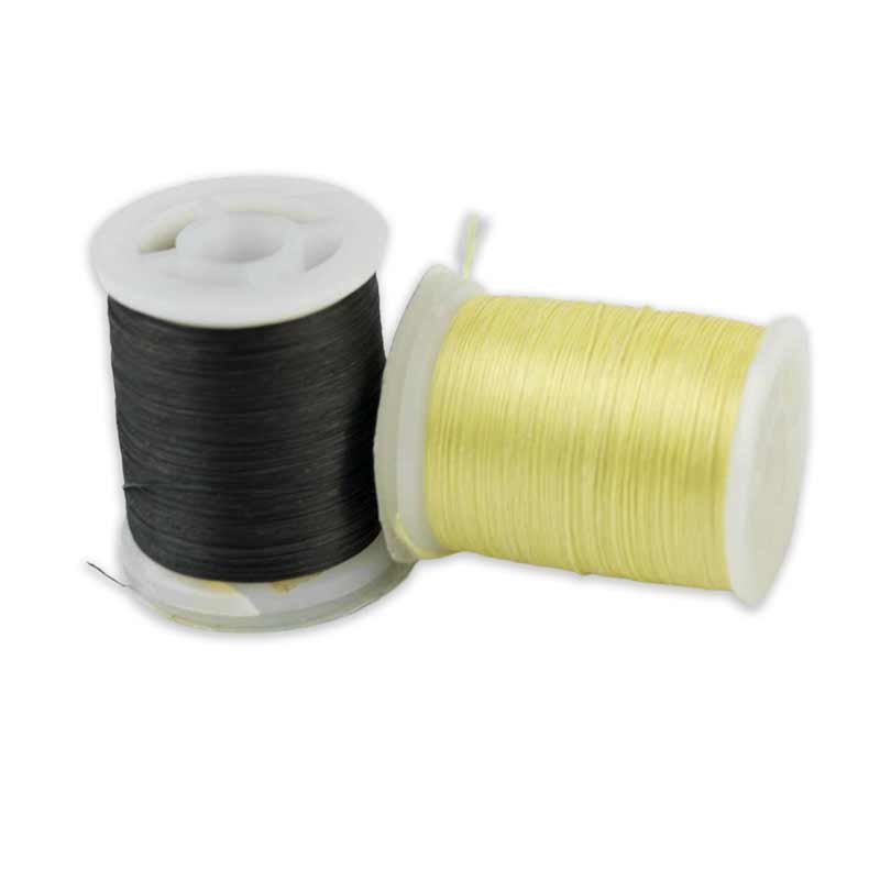 Kevlar thread sold by Fire Mecca in Black or Yellow