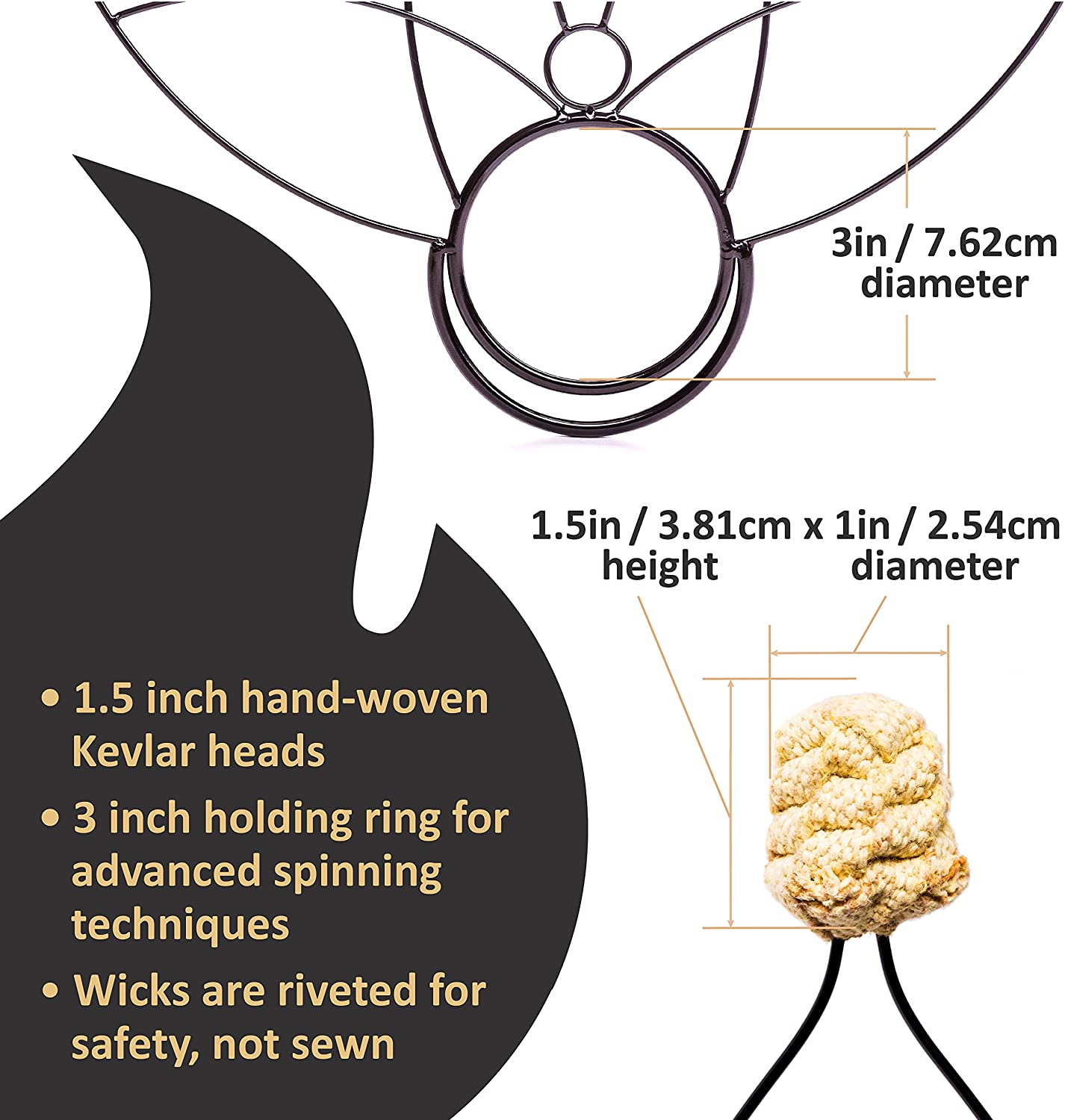 Fire Fans –  by FIRE MECCA