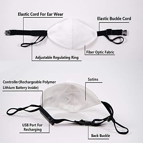 Ultra Light Up Face Mask