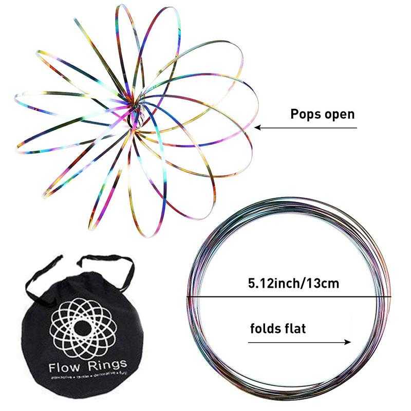 Flow Rings - Kinetic Spinner Toy
