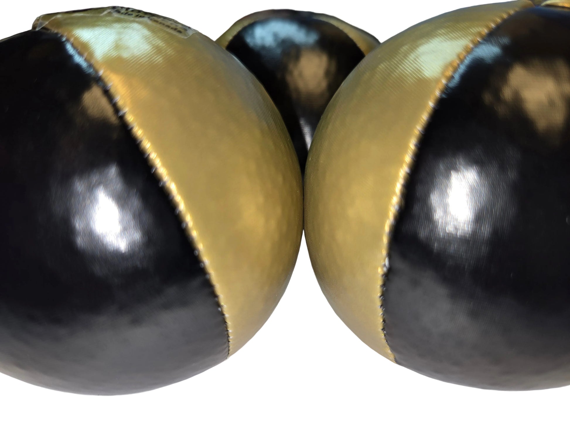 3 HB Artiste Balls in Black and Gold