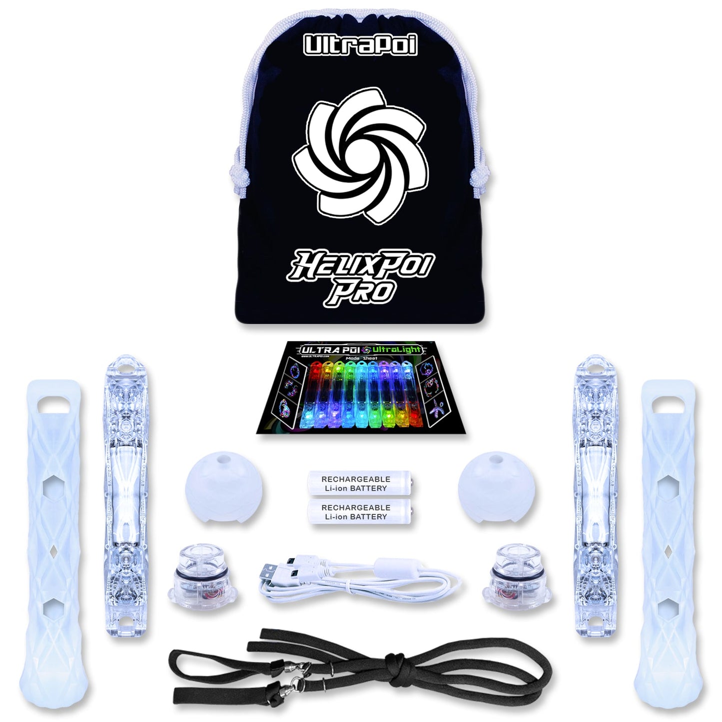 HelixPoi Pro w/ LED Handles