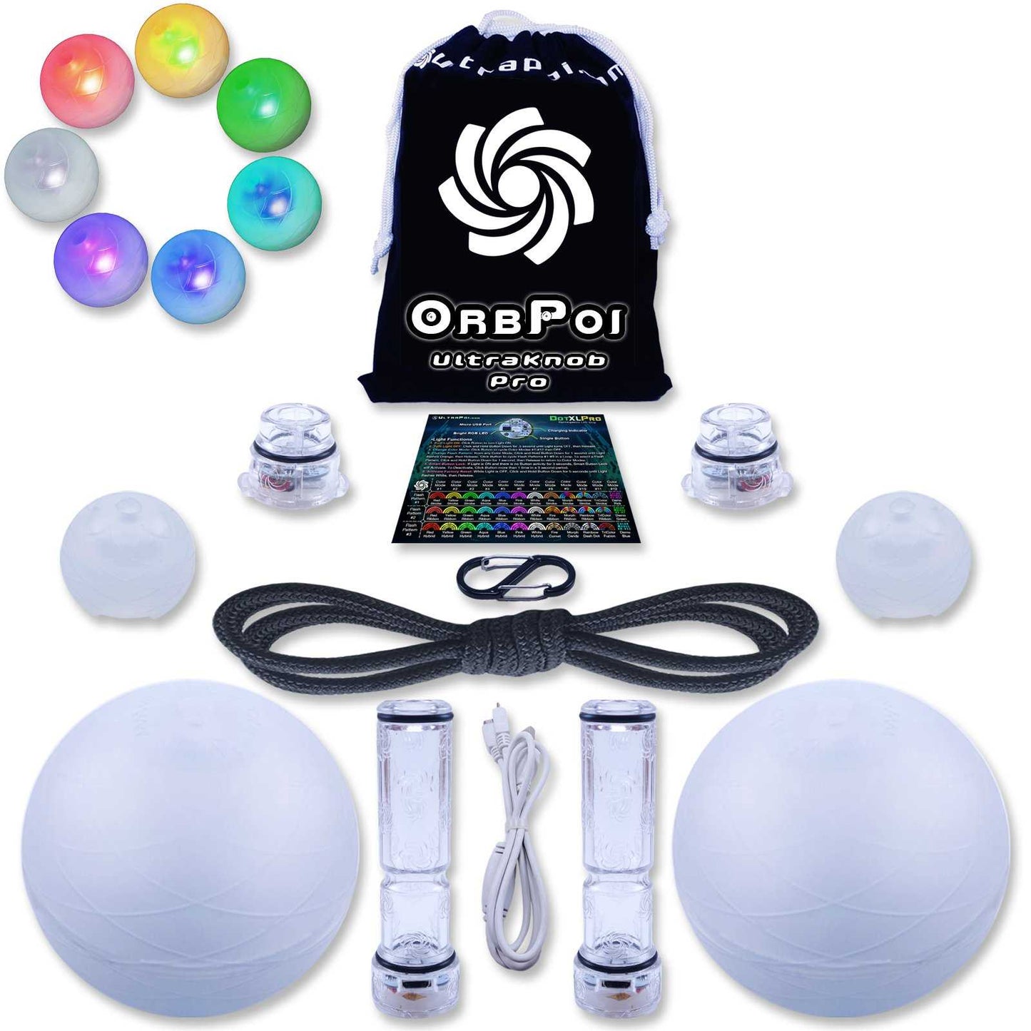 OrbPoi LED Contact Poi