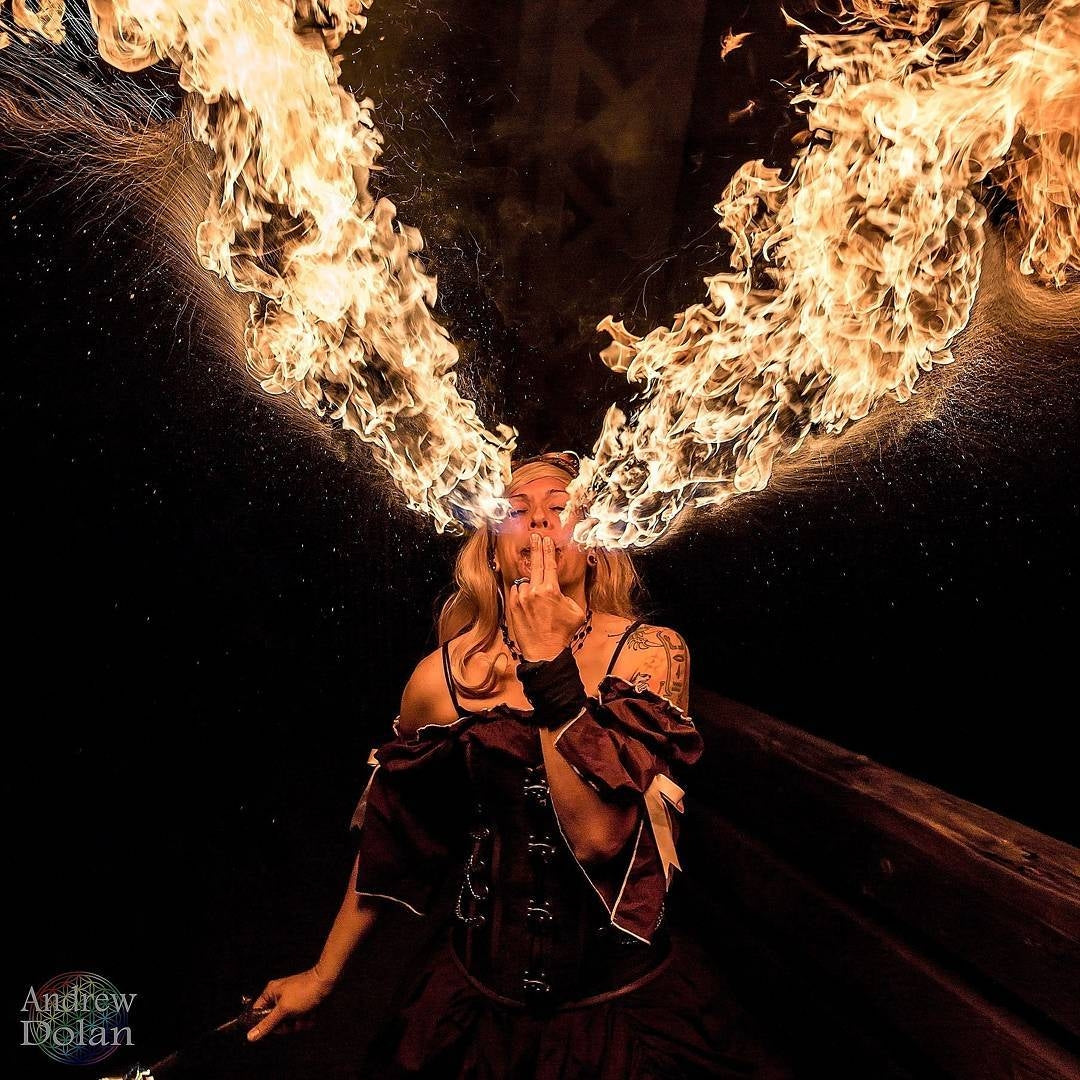 Catching Fire Props Fire Props for Performances and Festivals | Fire Mecca