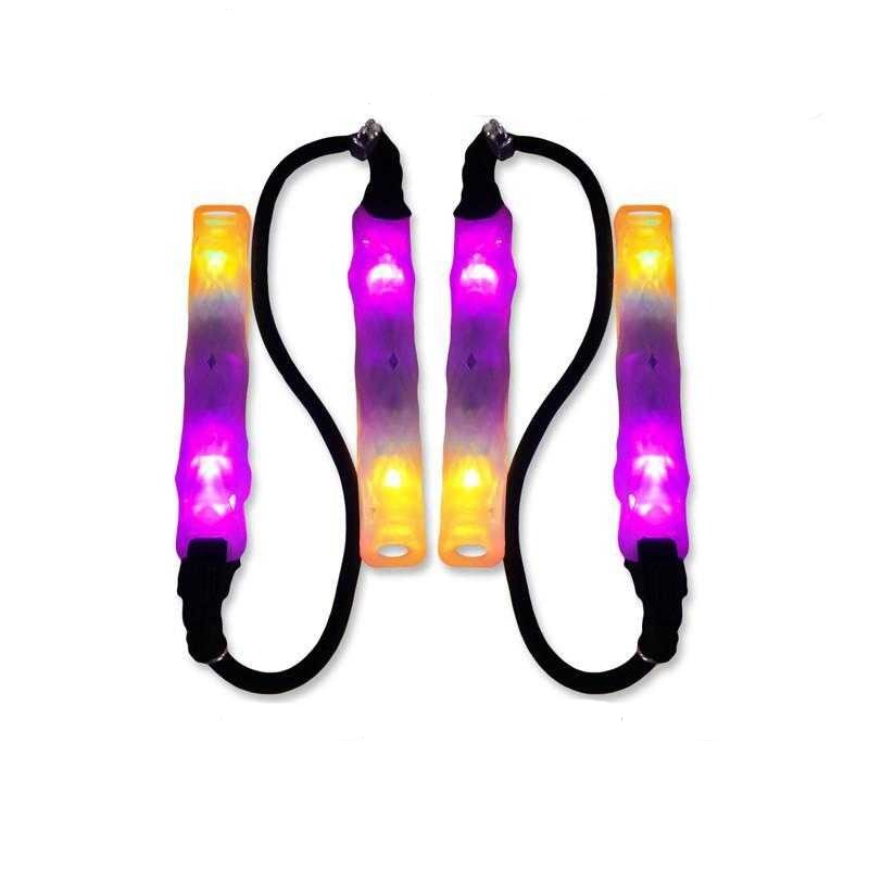HelixPoi w/ LED GlowStick Handles
