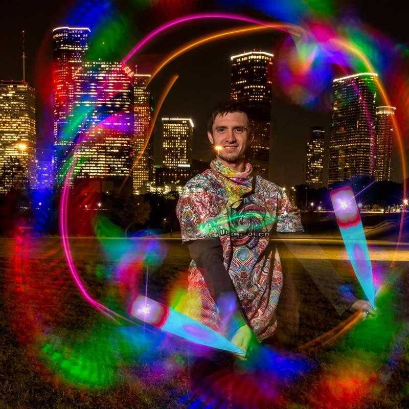 Vortex Poi W/ Non-LED Knob Handles